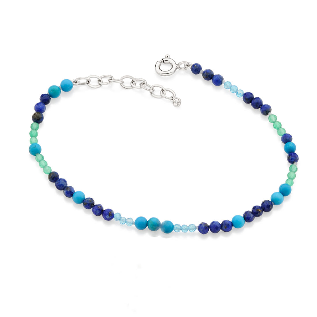 Pulseira-de-prata-com-turquesa-lapis-lazuli-cristal-azul-e-onix-verde