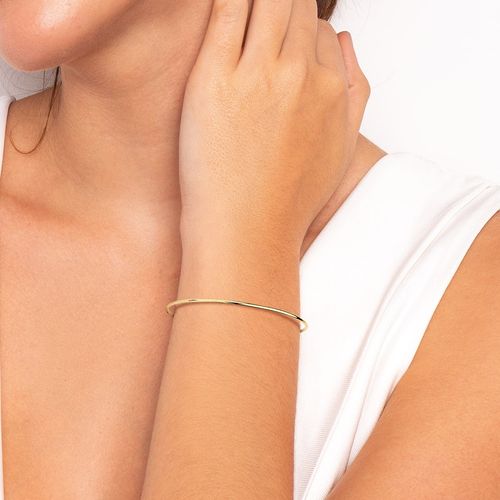 Pulseira rígida em ouro amarelo