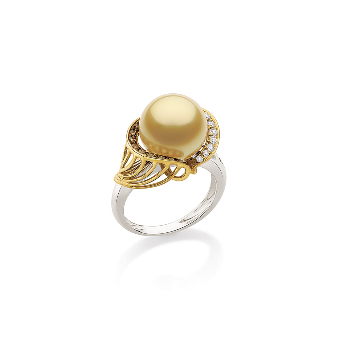 Anel-em-ouro-branco-e-ouro-amarelo-com-diamantes-diamantes-brown-esmeralda-e-perola-south-sea-gold