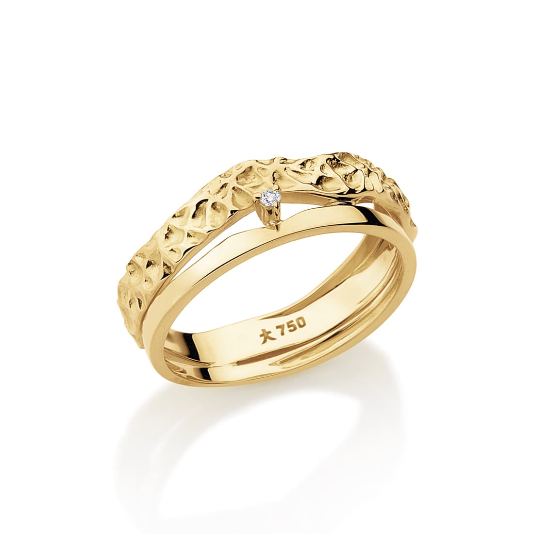 Anel-em-ouro-amarelo-e-diamante