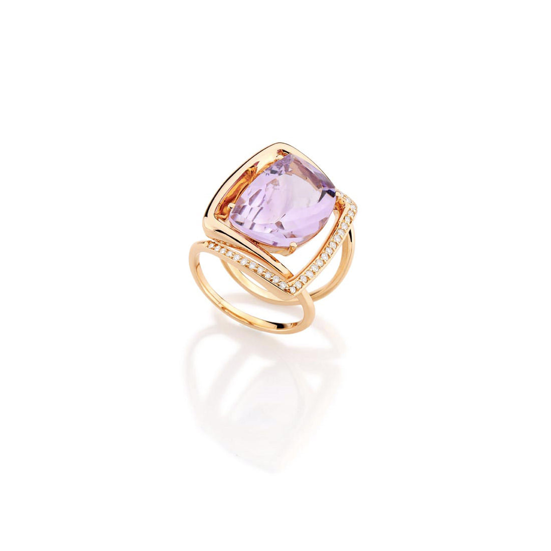 Anel-em-ouro-rose-com-diamantes-e-ametista