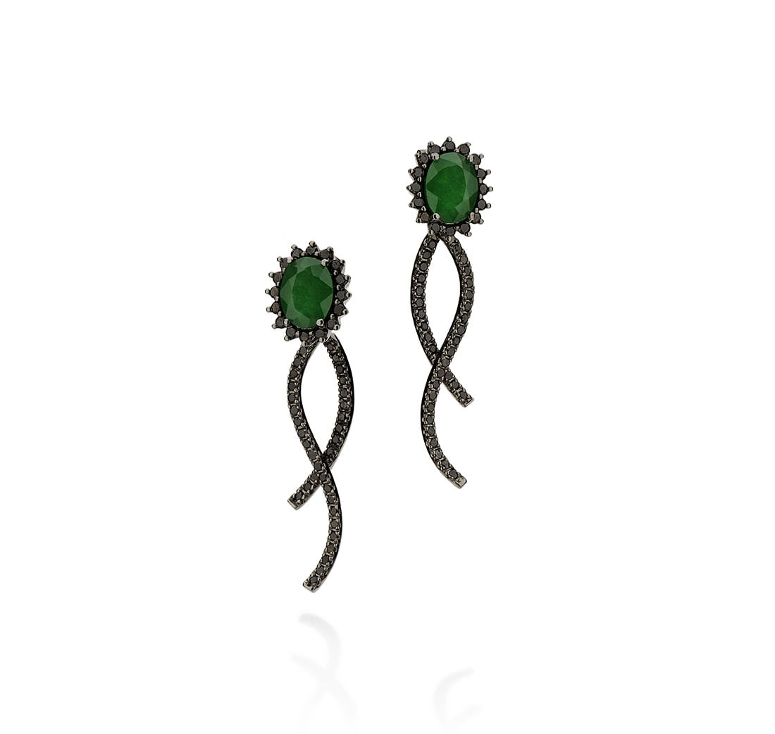 Brinco-em-ouro-branco-com-rodio-negro-e-pedras