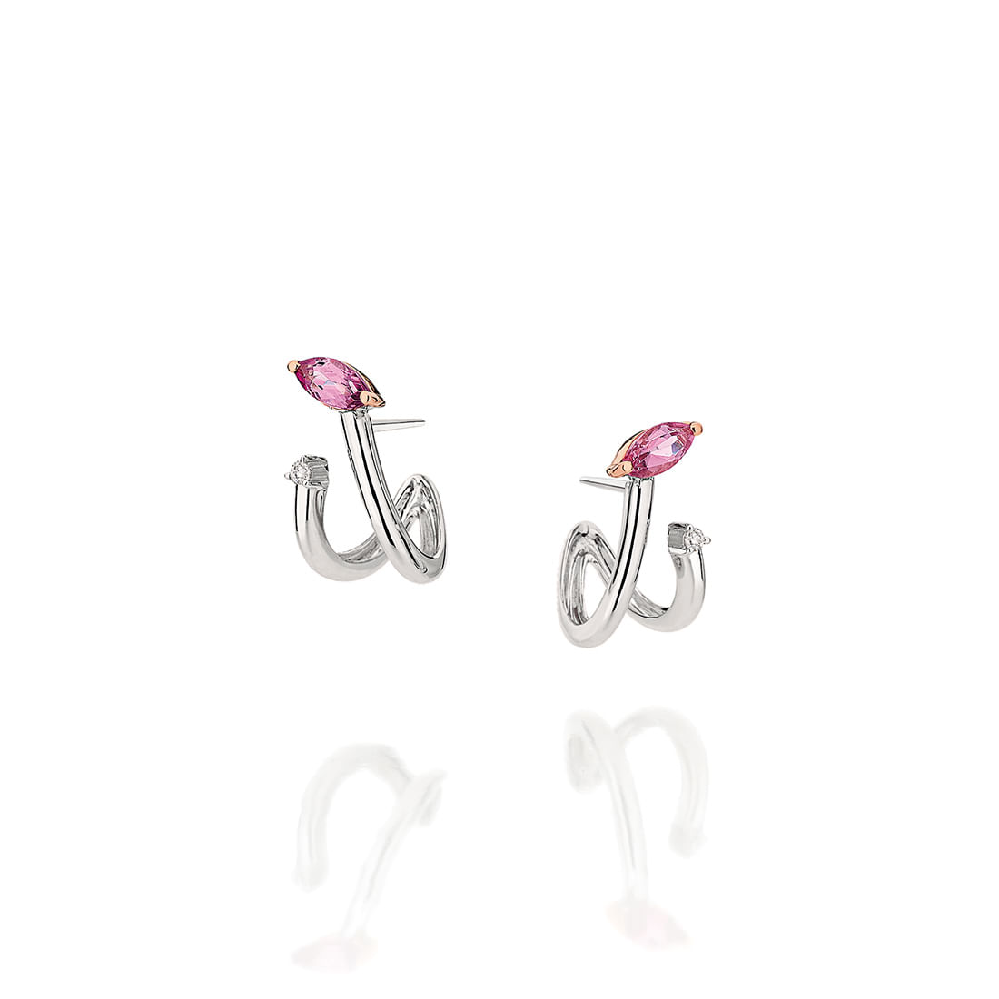 Brinco-em-ouro-branco-e-rose-com-turmalinas-rosas-e-diamantes