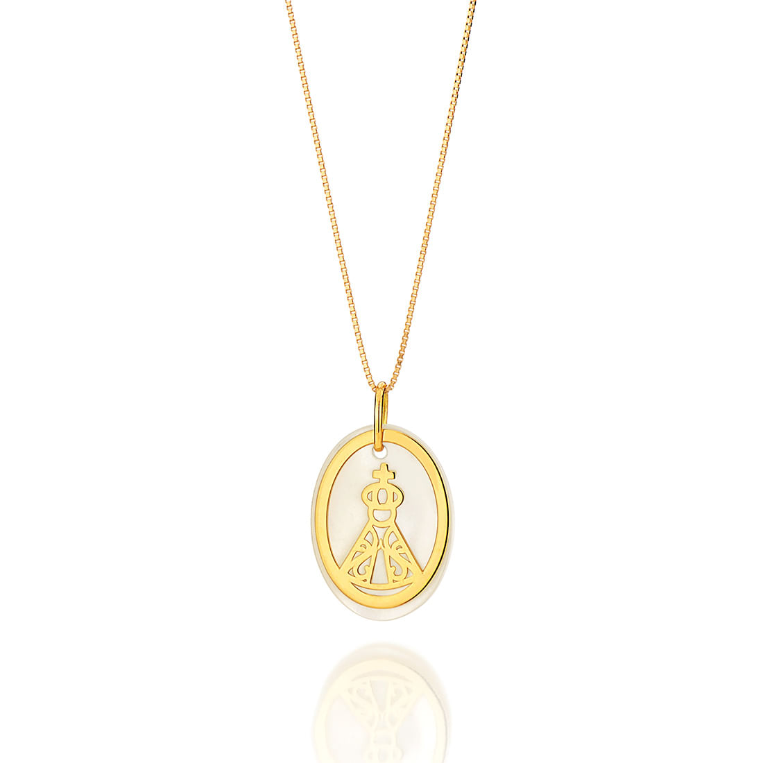 Pingente-nossa-senhora-aparecida-em-ouro-amarelo-com-madreperola-oval