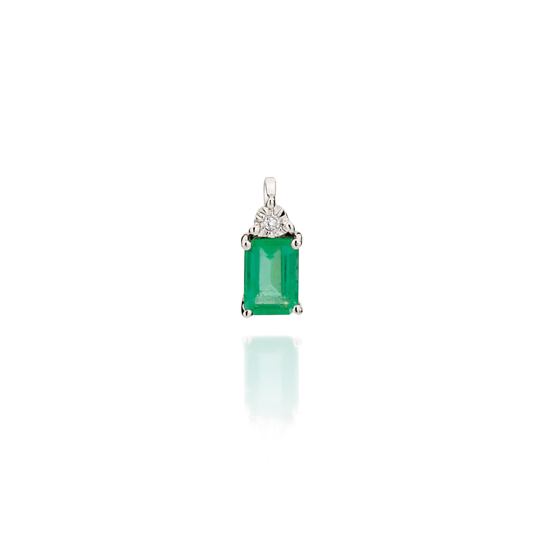 Pingente-em-ouro-branco-com-diamante-e-esmeralda