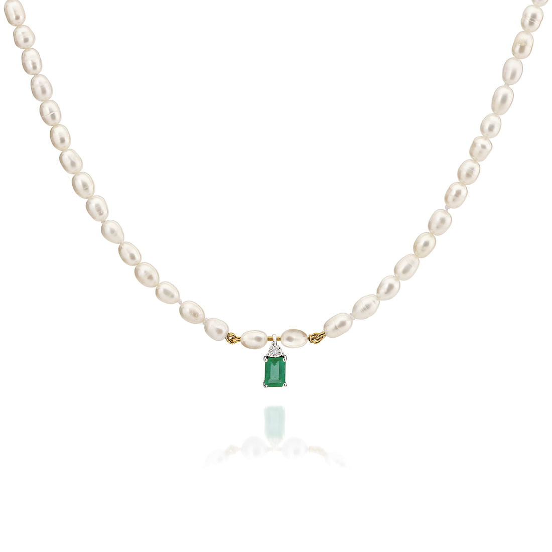 Pingente-em-ouro-branco-com-diamante-e-esmeralda