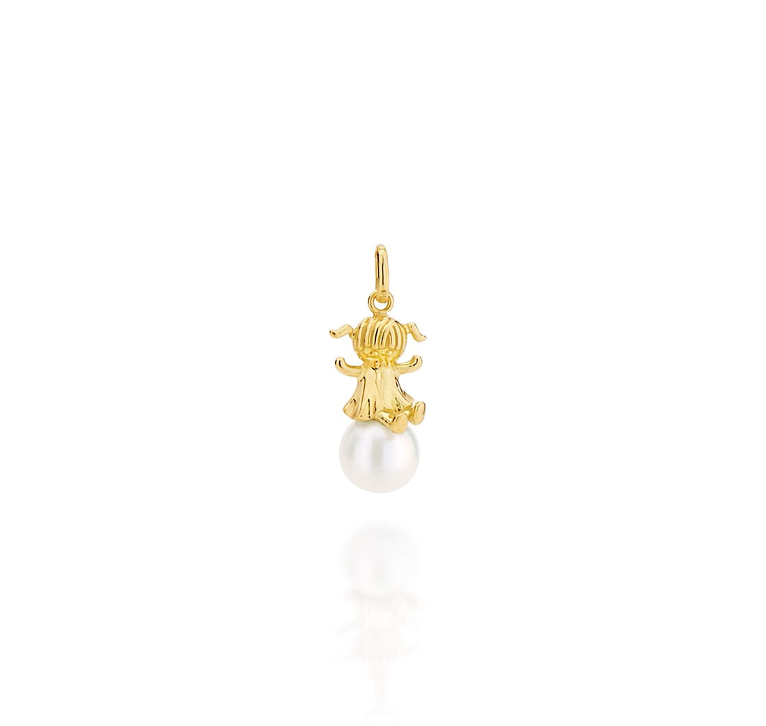 Pingente-menininha-em-ouro-amarelo-18k-com-perola