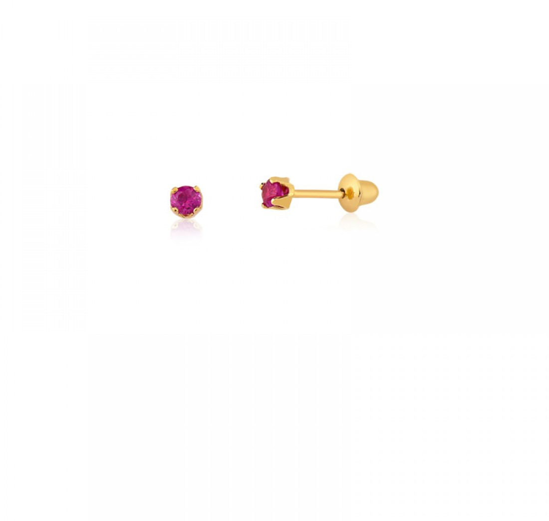 Brinco-infantil-em-ouro-amarelo-com-rubi