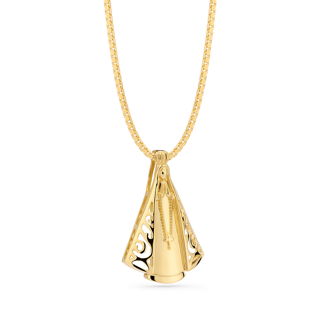 Pingente-nossa-sra-de-aparecida-de-ouro-e-aro-BE0407AS