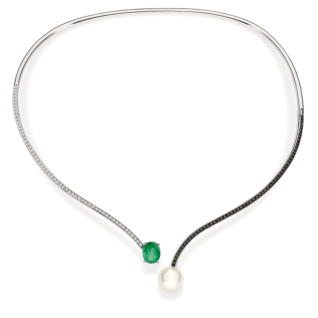 Colar-em-ouro-branco-com-diamantes-brancos-e-diamantes-black-esmeralda-e-perolas-south-sea
