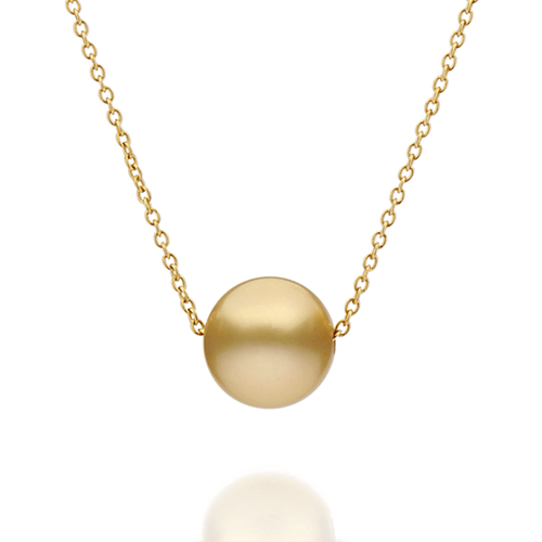 Colar em ouro amarelo com pérola South Sea Golden