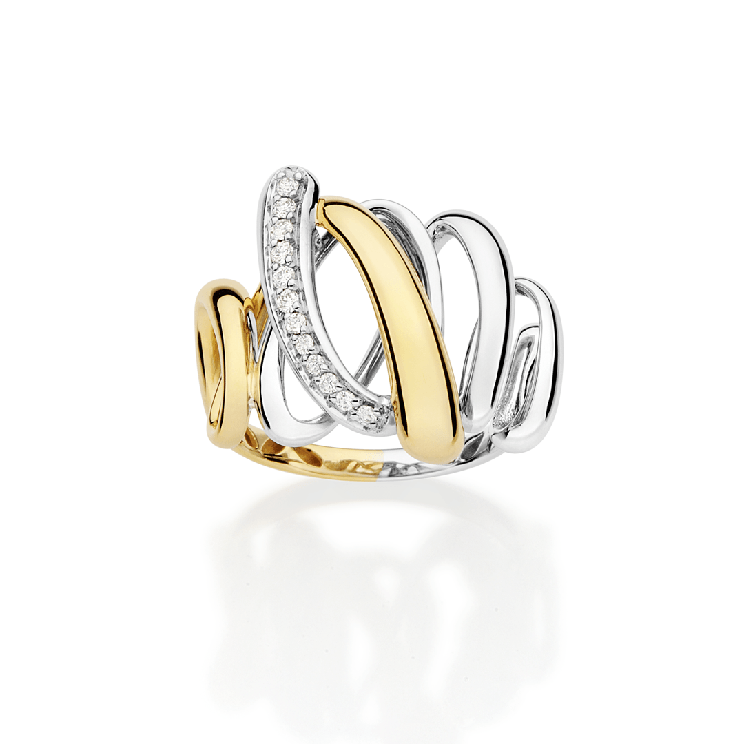 Anel-em-ouro-amarelo-e-branco-com-diamantes-reluzentes