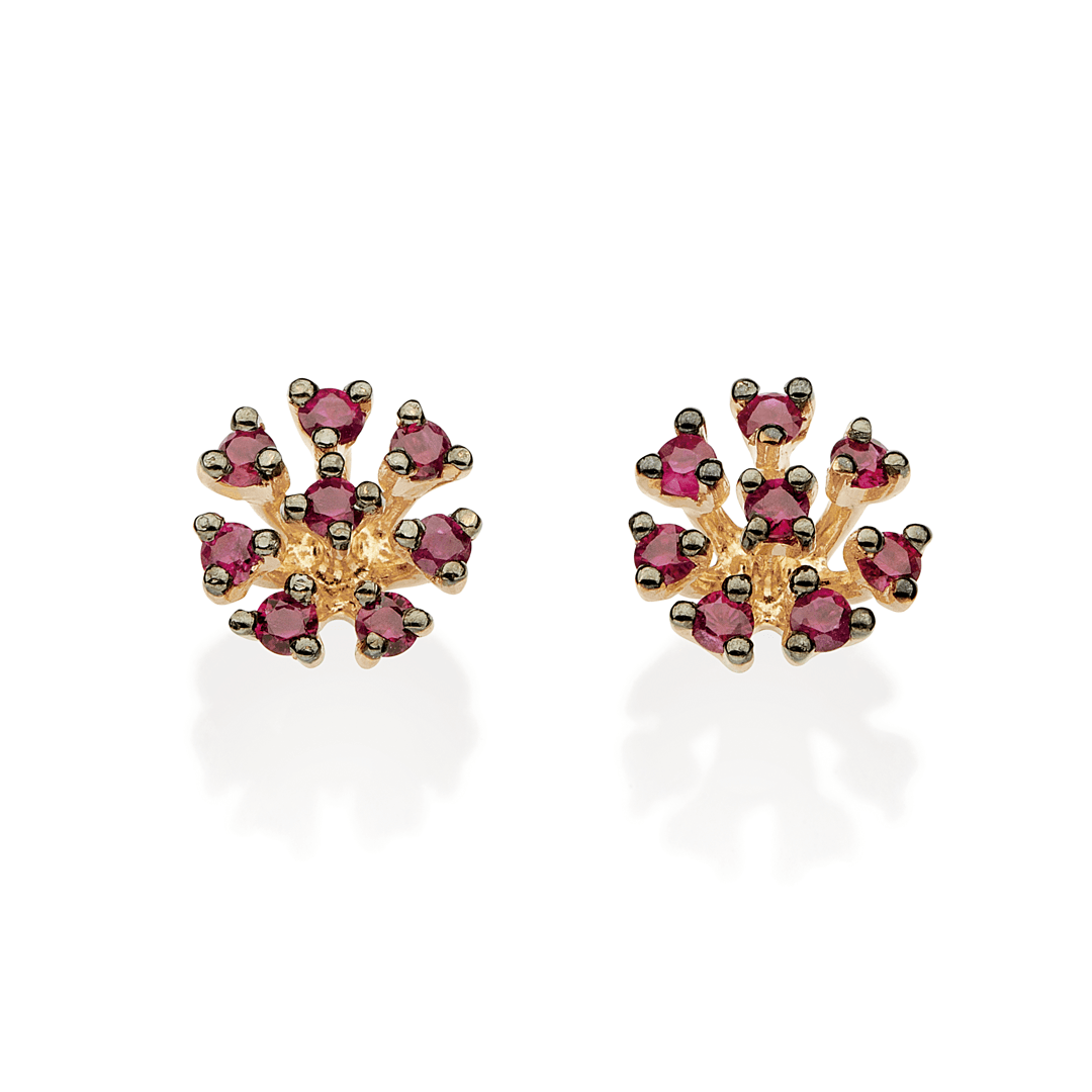 Brincos-em-ouro-rose-com-rubis