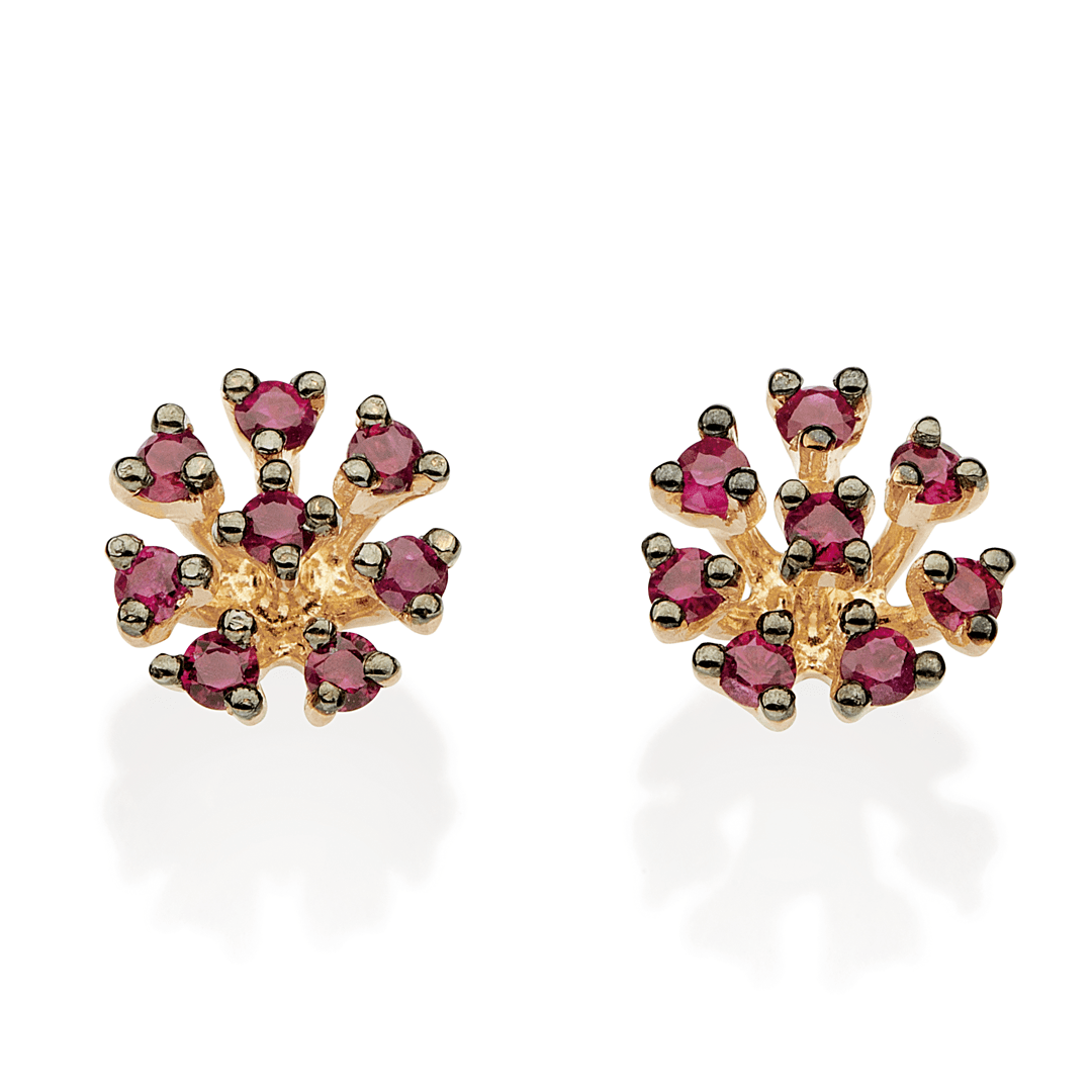 Brincos-em-ouro-rose-com-rubis