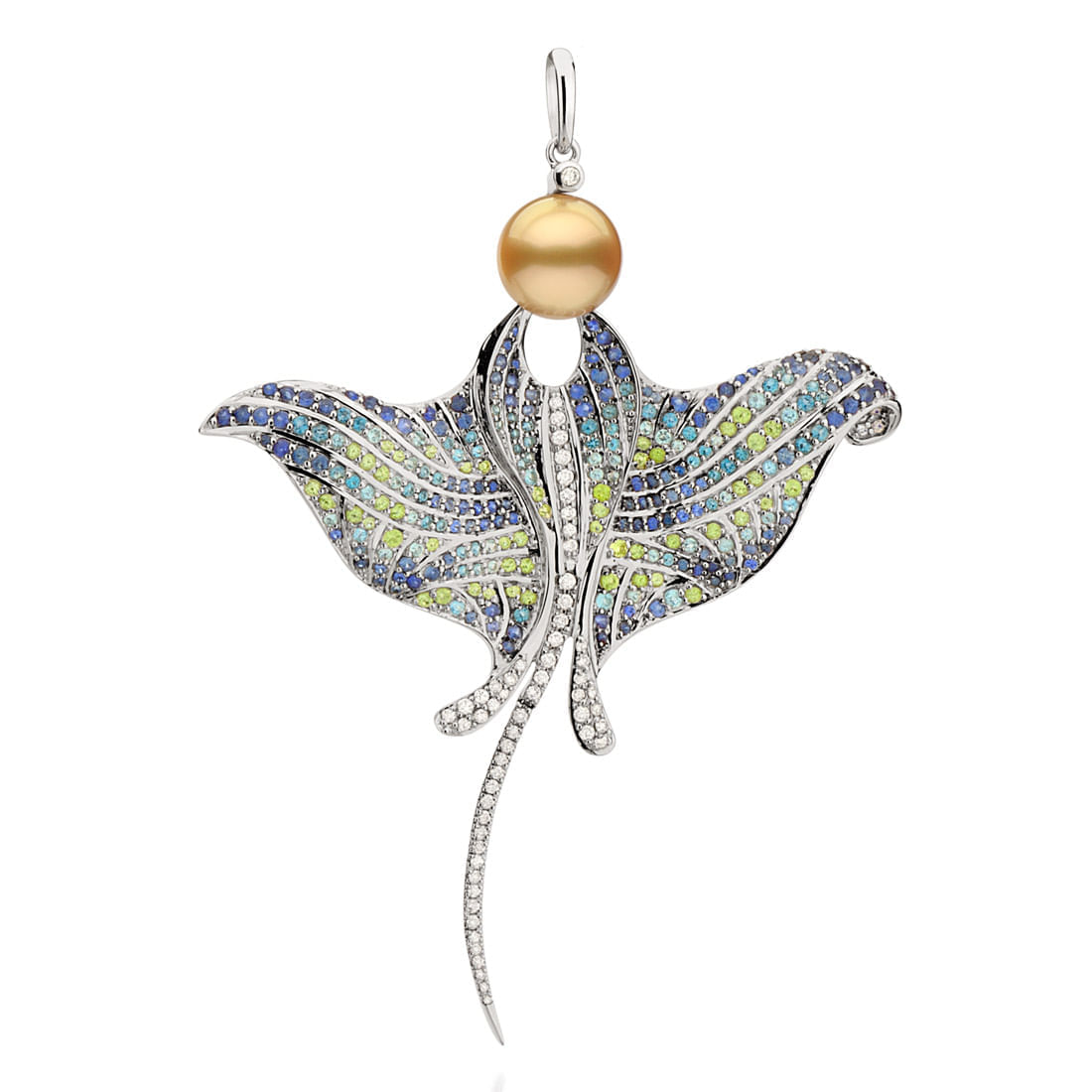 Pingente-em-ouro-branco-com-perola-south-sea-dourada-diamantes-e-mix-de-pedras