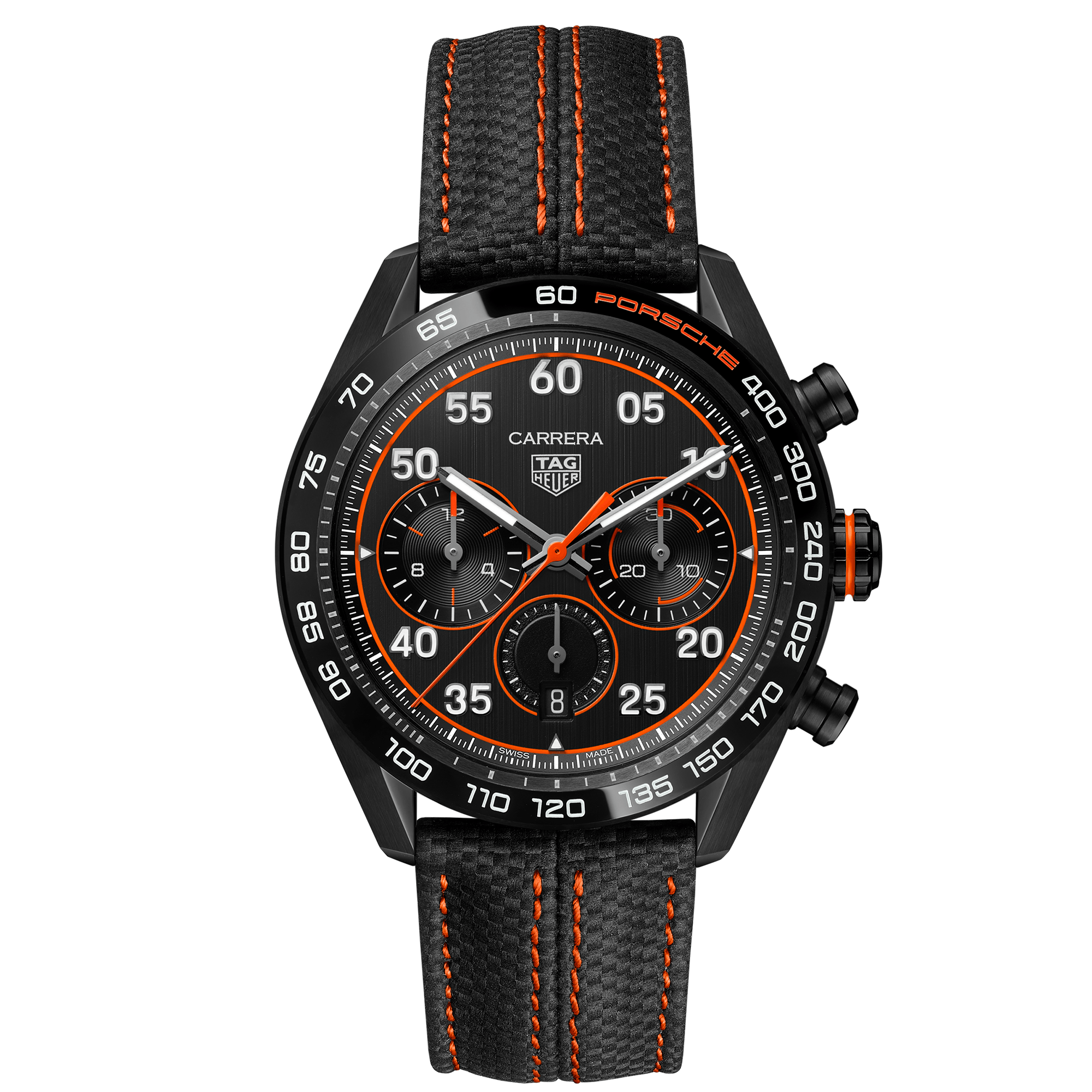 TAG-Heuer-Carrera-Chronograph-x-Porsche-Orange-Racing