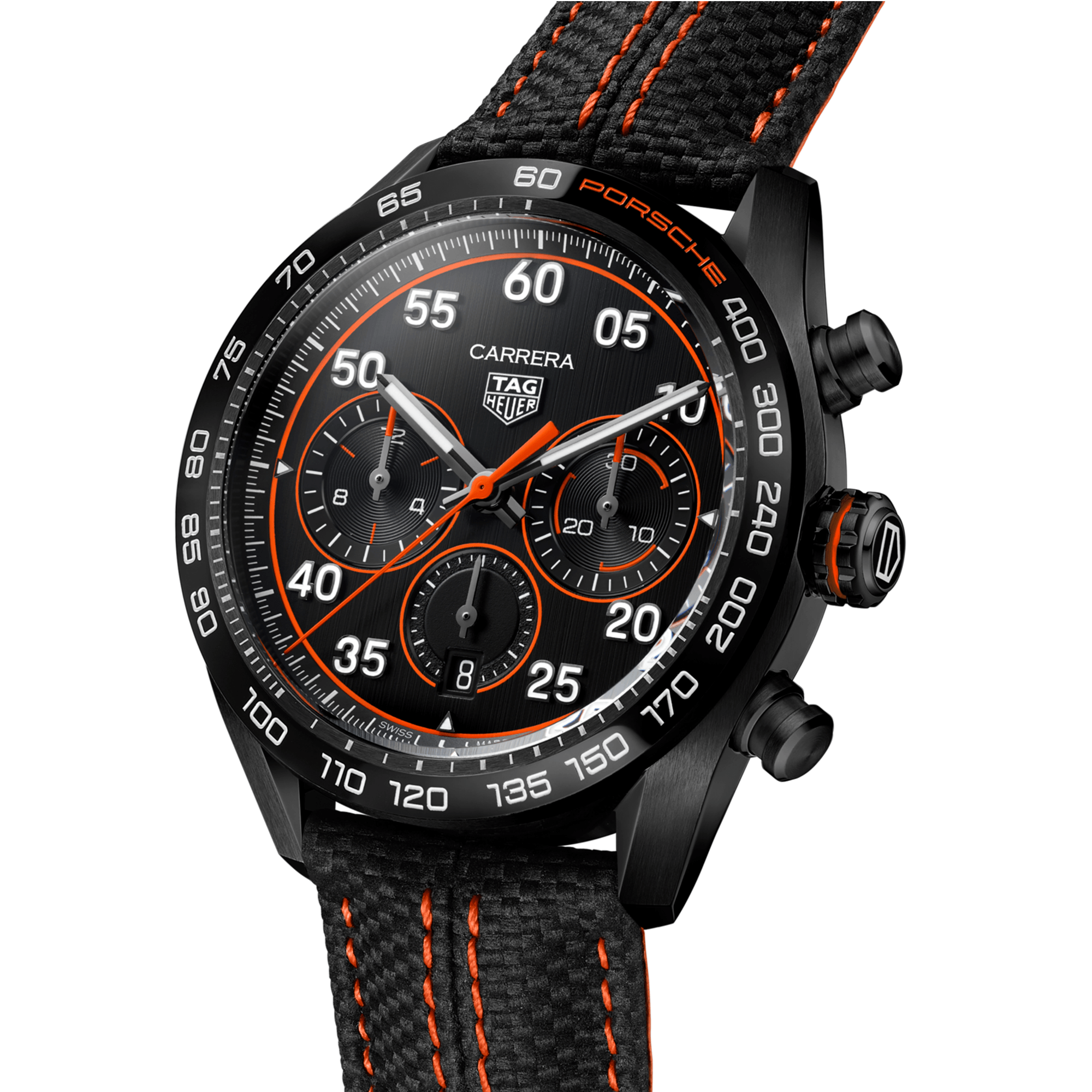 TAG-Heuer-Carrera-Chronograph-x-Porsche-Orange-Racing