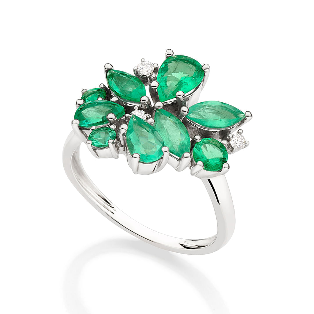 Anel-de-Esmeraldas-Ouro-Branco-e-Diamantes