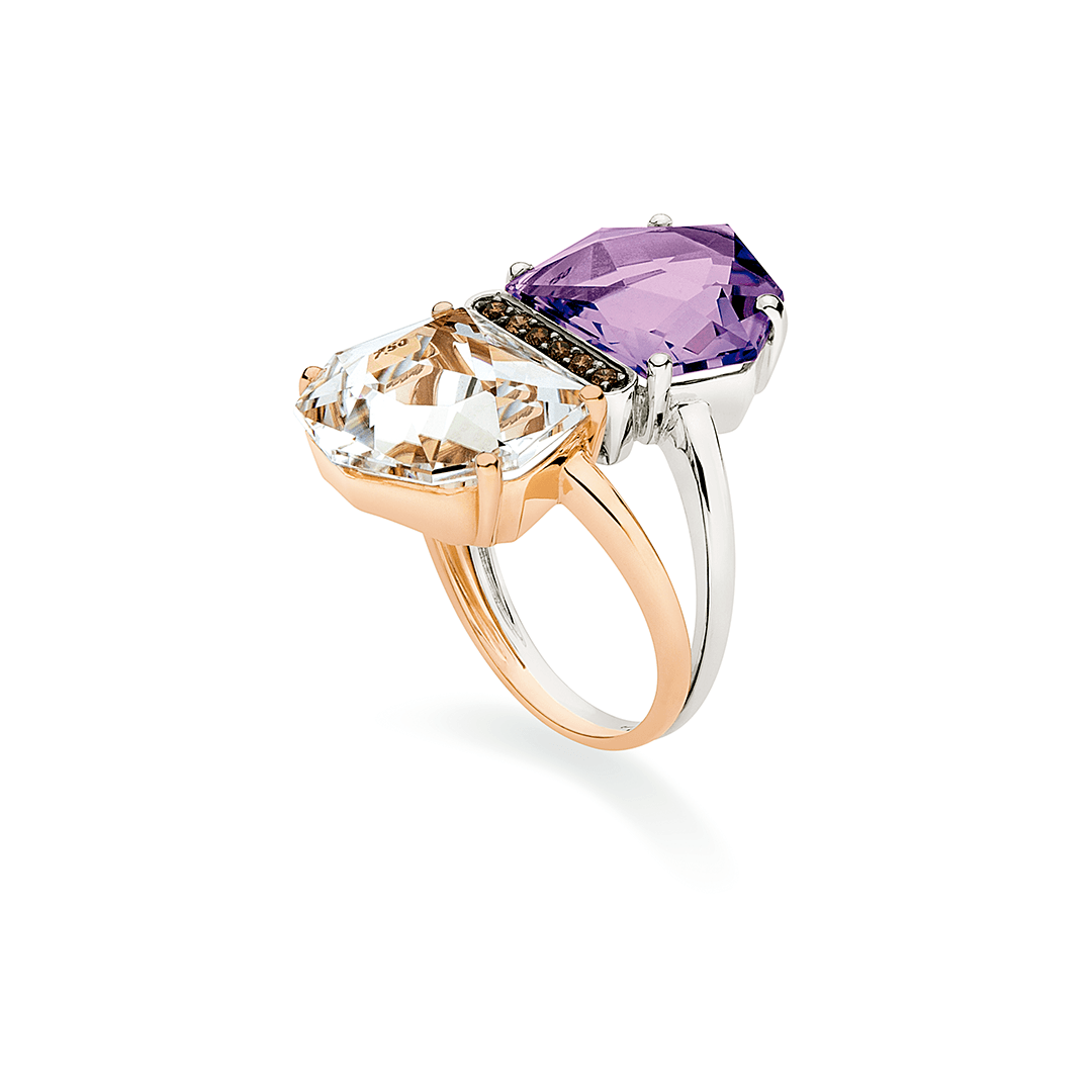 Anel-em-ouro-rose-e-ouro-branco-com-ametista-rose-de-france-cristal-e-diamantes-brown