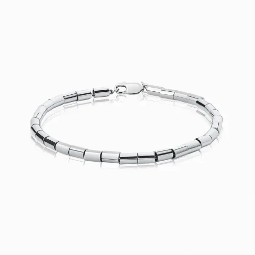 Pulseira em prata com ródio