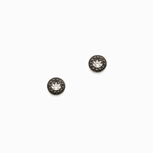 Base para brinco com diamantes black