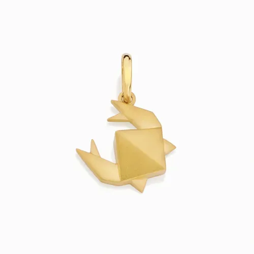 Pingente de Ouro Origami do Signo de Câncer