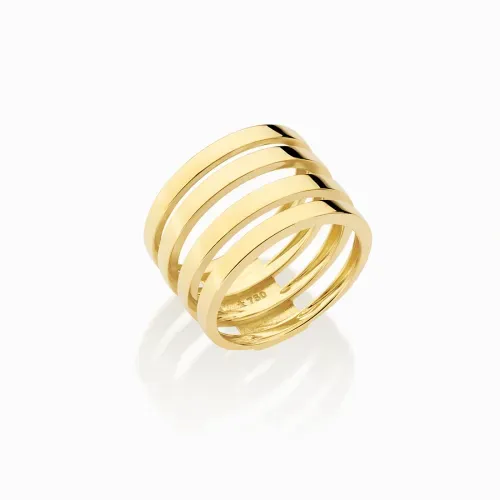 Anel em ouro amarelo