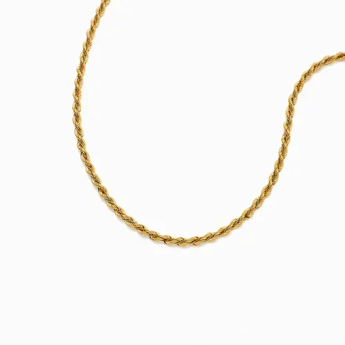 Colar em ouro amarelo