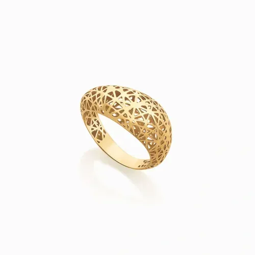 Anel em ouro amarelo