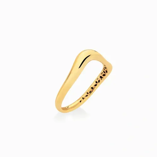 Anel em ouro amarelo